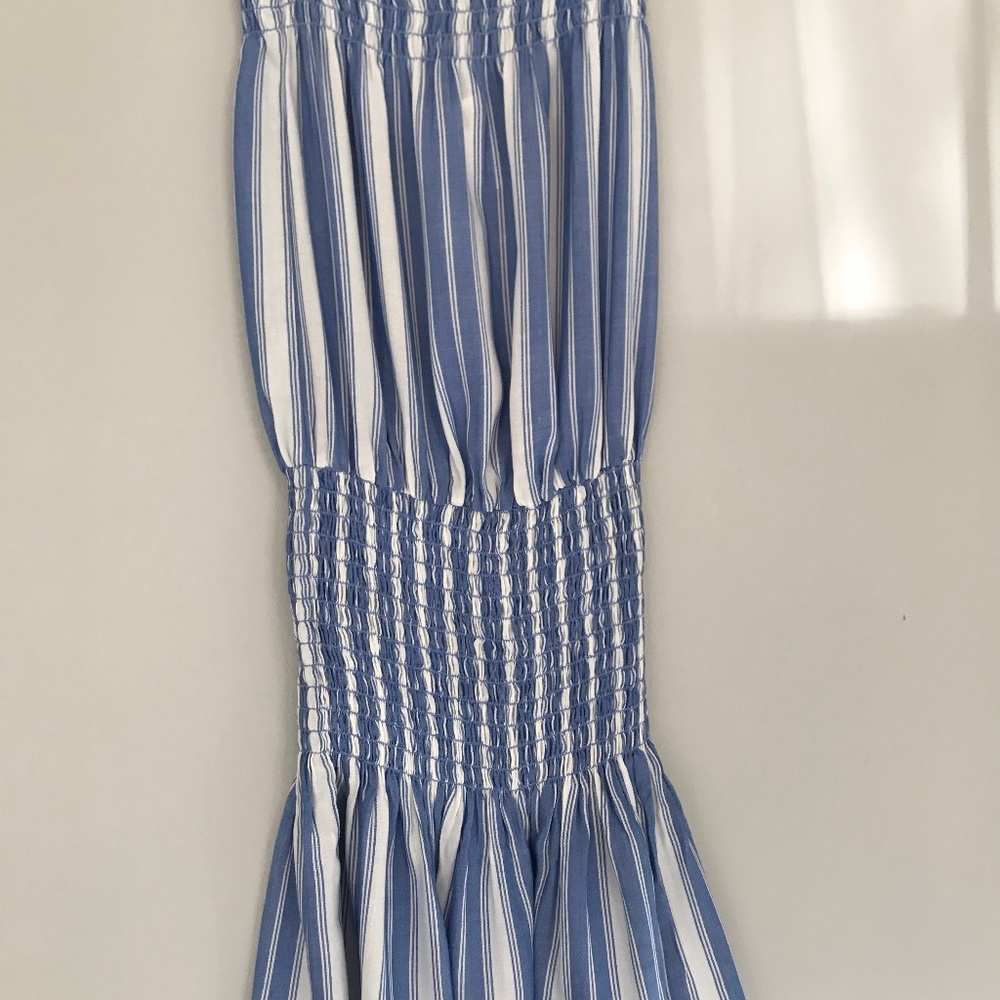 BLUE LIFE Good Karma Striped Strapless Mini Dress